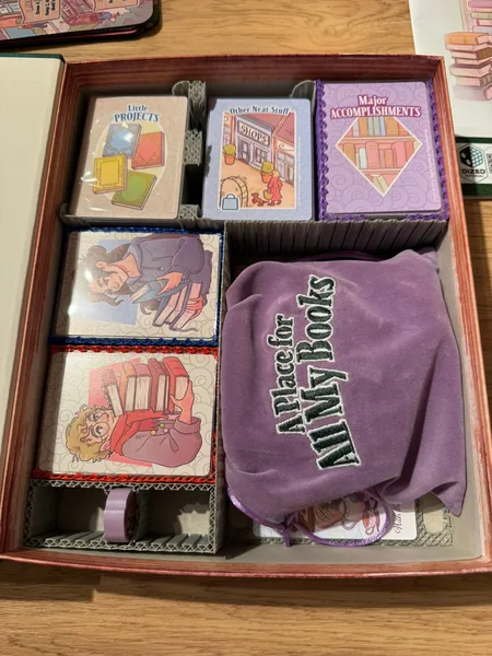 A Place for All My Books Insert