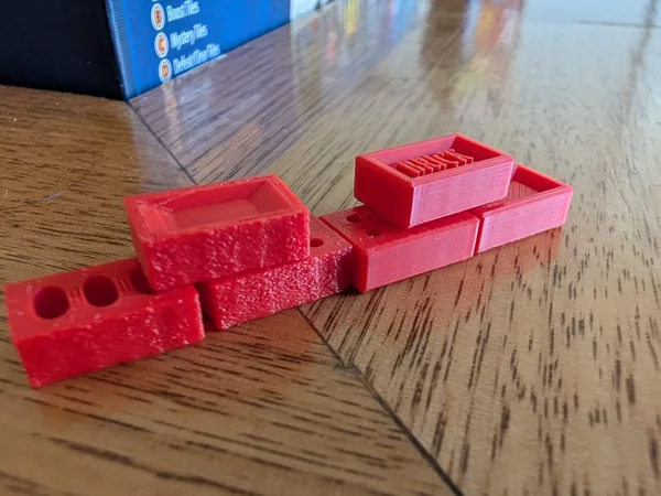 Clay Brick - Board Game Component