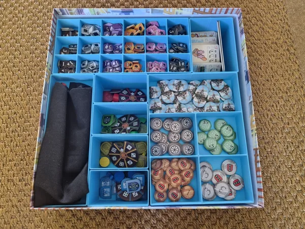 Amsterdam (Stefan Feld) Boardgame Insert