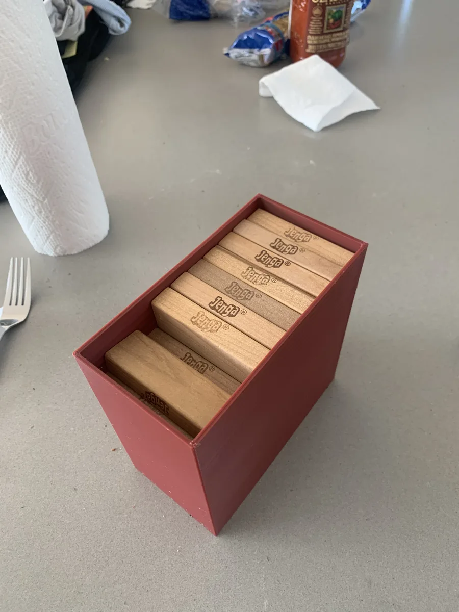 jenga box and lid