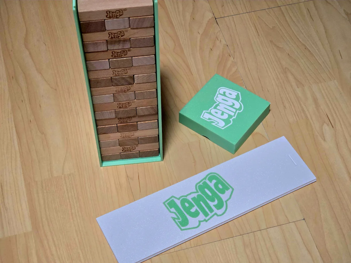 Jenga box without glue