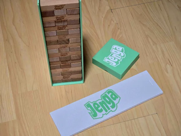 Jenga box without glue