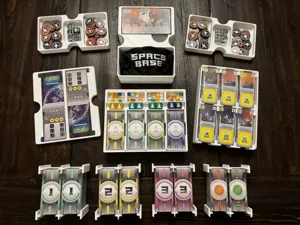 Space Base Insert / Organizer - Holds All Expansions Through Genesis in the Command Station Box