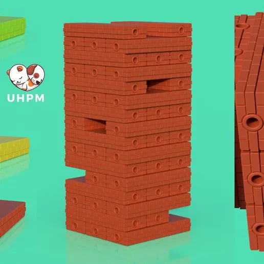 Jenga Super Mario - Brick Version