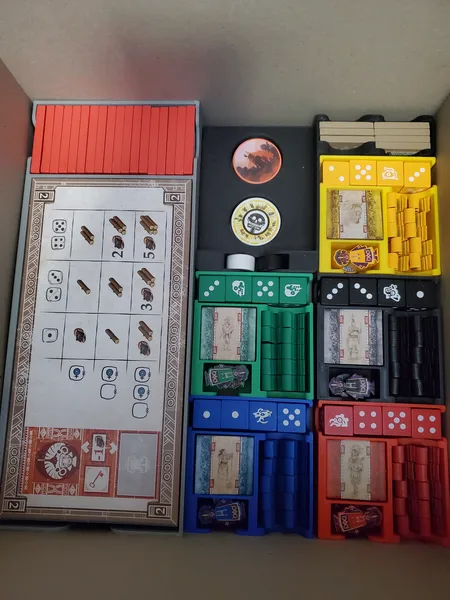 Teotihuacan City of Gods Deluxe Master Set Insert