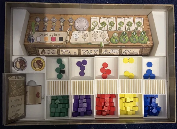 Hansa Teutonica Big Box Board Game Insert