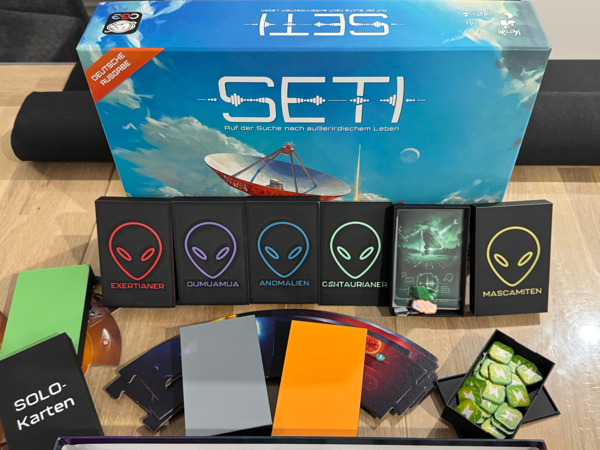 SETI boardgame insert (DE+EN)