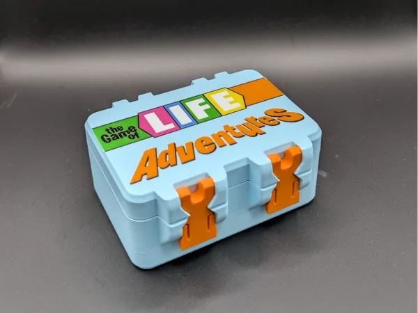 The Game Of Life: Adventures Card Box - SnapLock
