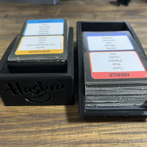 Taboo Board Game Card Box - Replacement & Organizer