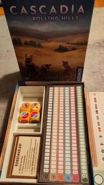 Cascadia Rolling Hills Organizer  / insert