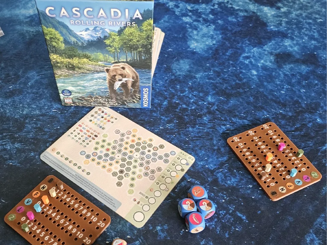 Pegboard for Cascadia Rolling Hills/Rolling Rivers