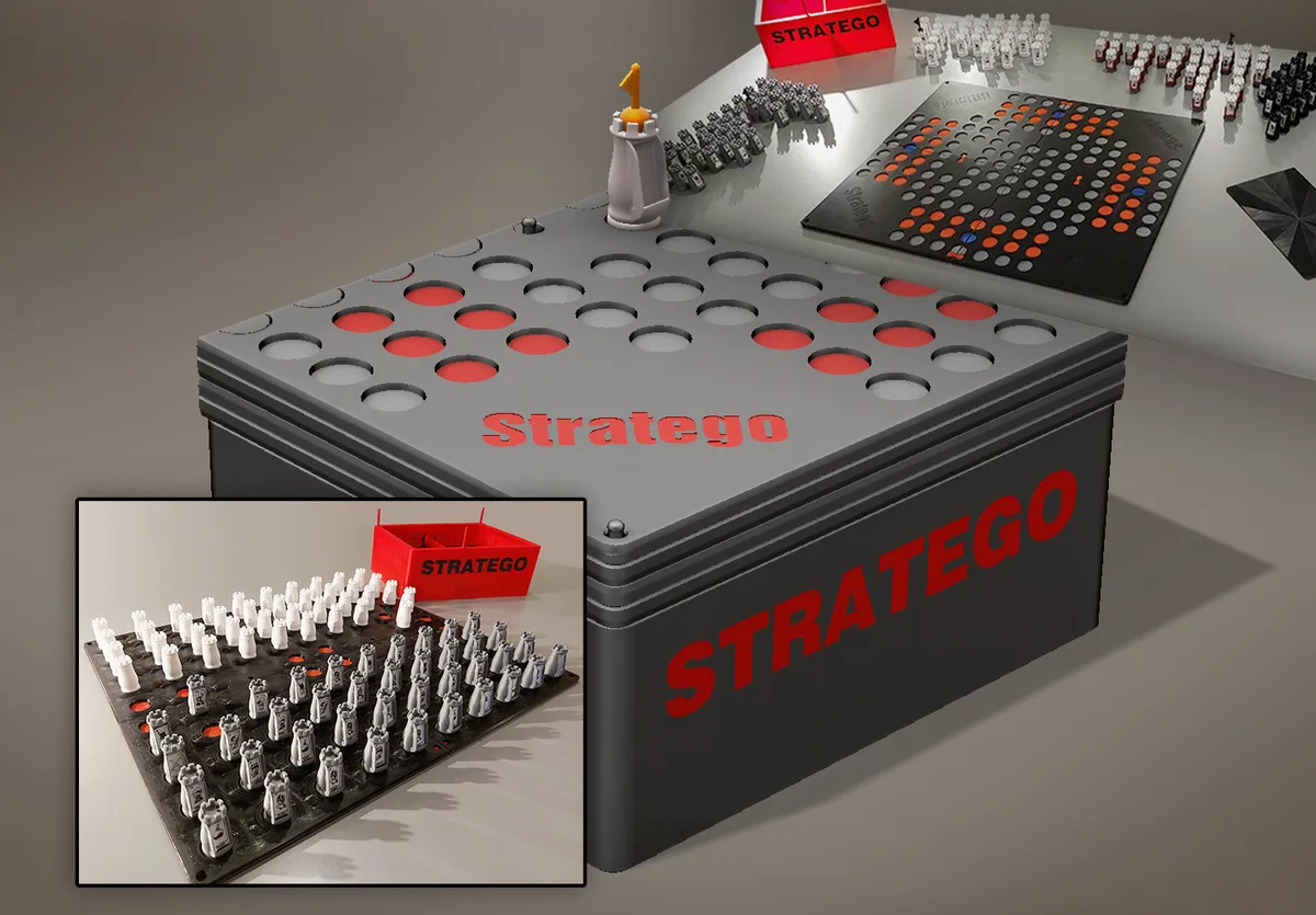 Ultimate Stratego (2 - 4 players dual-use board) | No Supports