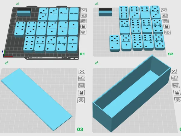 thick dominoes