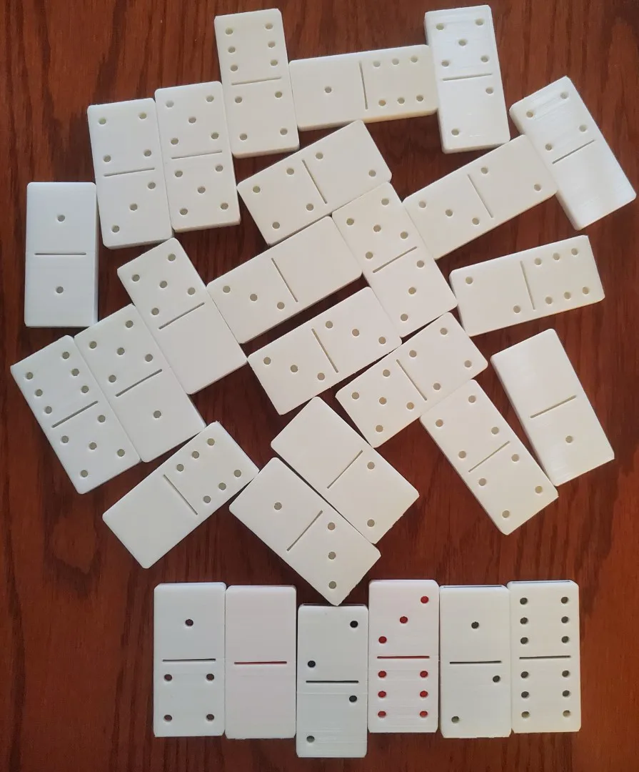 Dominoes with Inserts