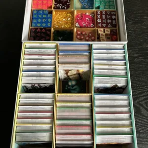 Ashes Reborn: Rise of the Phoenixborn + Red Rains Full Campaign One-Box Insert/Organizer - NO SLEEVES (or Partial Phoenixborn/Campaign SLEEVED)