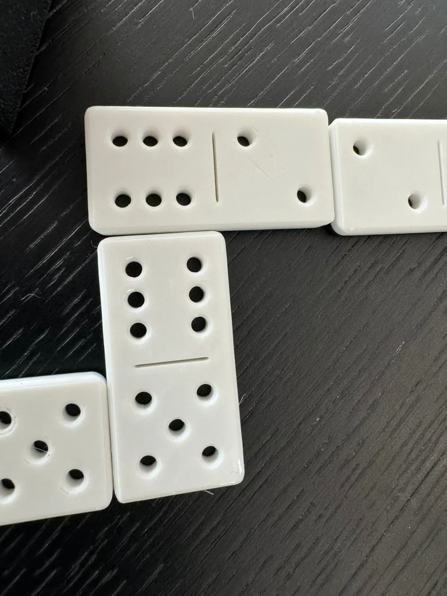 Standard Dominoes with Box