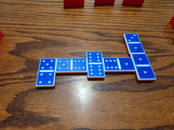 Patriot Dominoes – Red, White,Blue  (28 Pieces)
