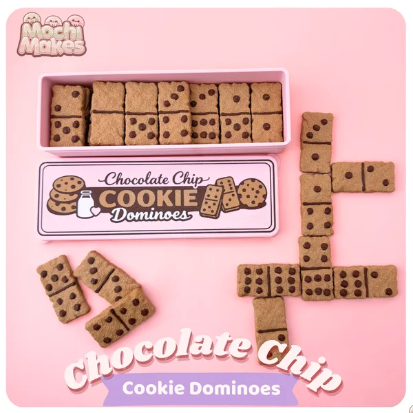 🍪🎲 Chocolate Chip Cookie Dominoes 🎲🍪