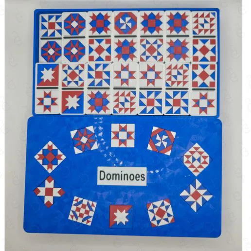 Quilt Block Dominoes "Double 9"