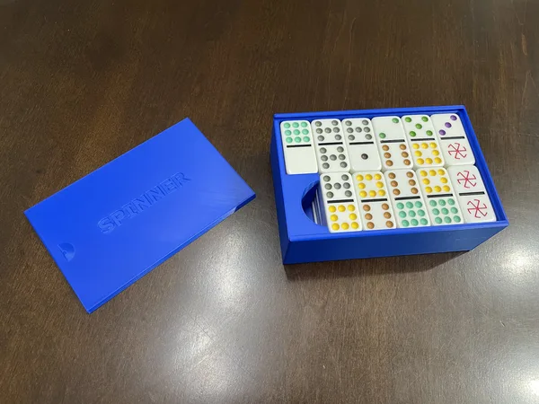 Spinner Dominoes Box