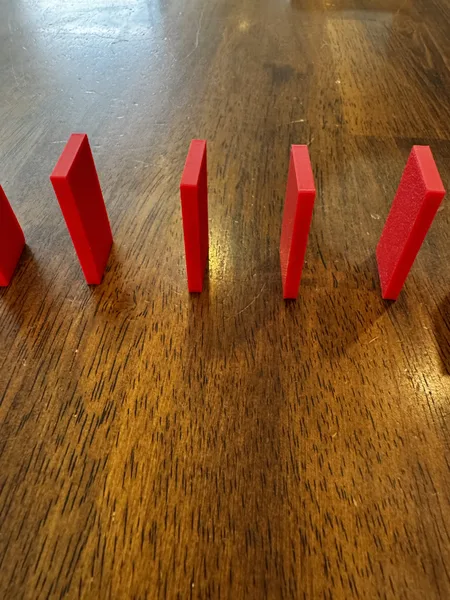 tumbling dominoes