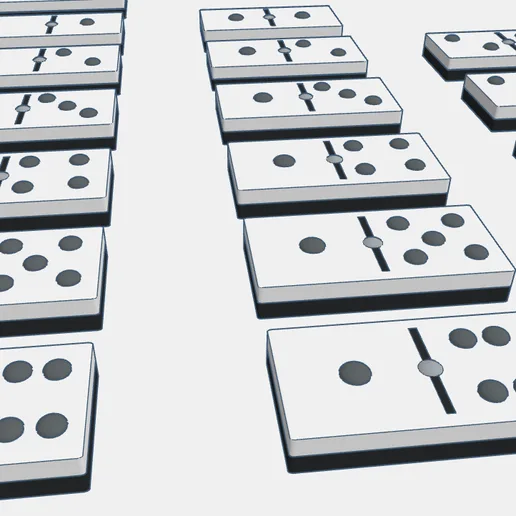 Dominos DOUBLE FACE 🎲HOY 0.50€ ⬇️ | Dominoes | Dominoes - Board game