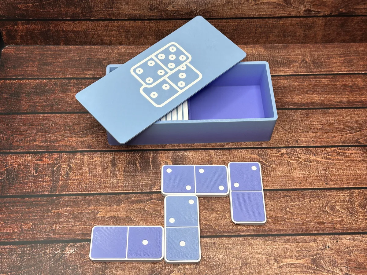 Dominoes Set and Case