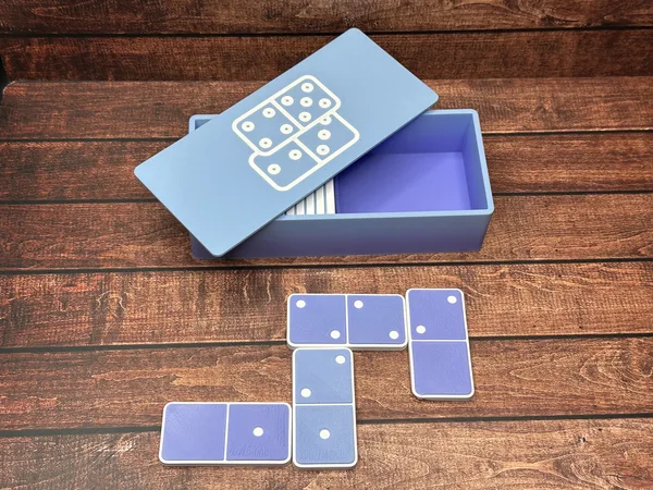 Dominoes Set and Case