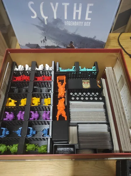 Scythe Legendary Box ALL IN Insert / Organizer