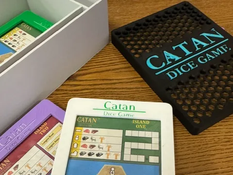 Catan Dice Game Dry Erase