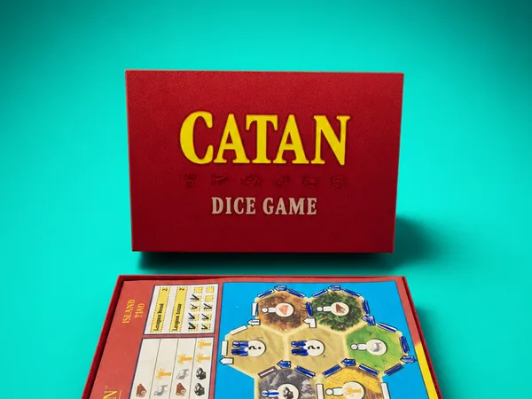Catan Dice Game - case