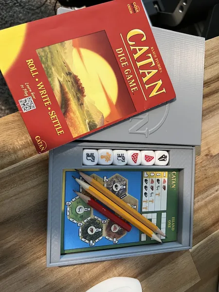 Case for Catan Dice Game