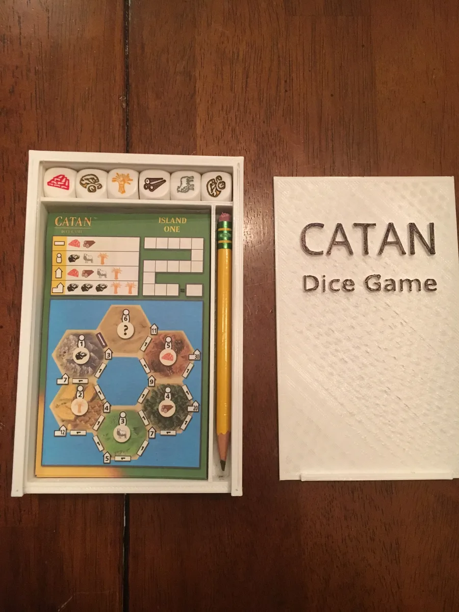 Catan Dice Game Case