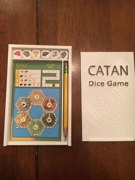 Catan Dice Game Case
