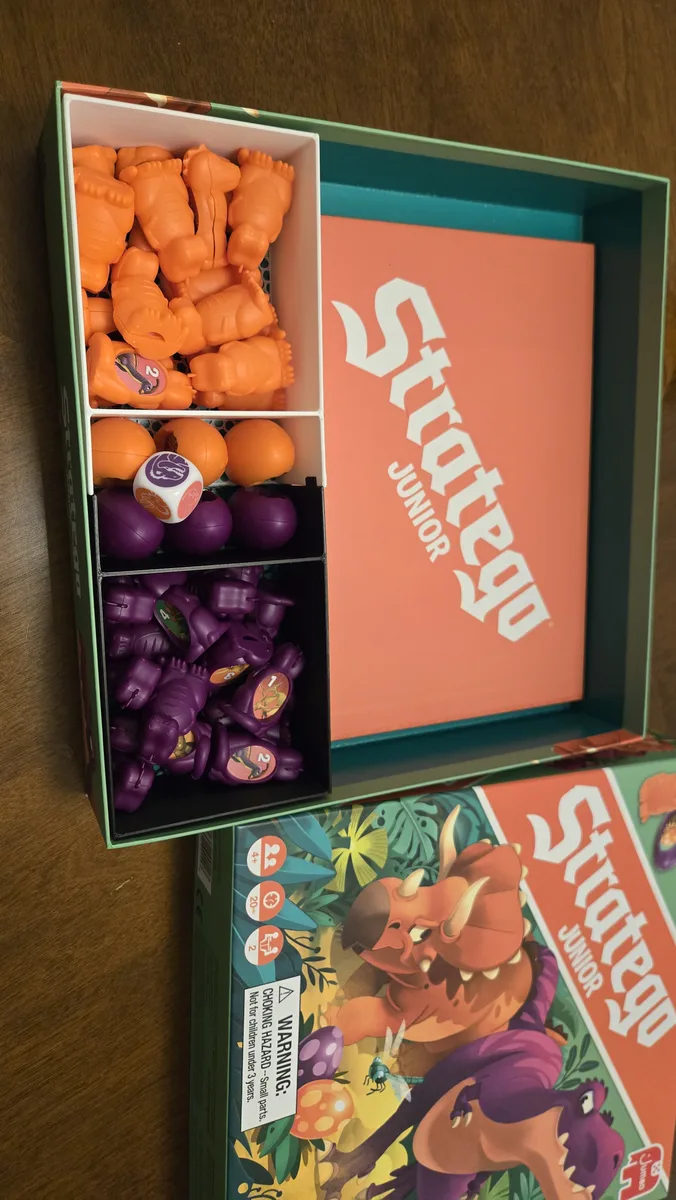 Stratego Junior Board Game Insert - Lightweight and Fast Print