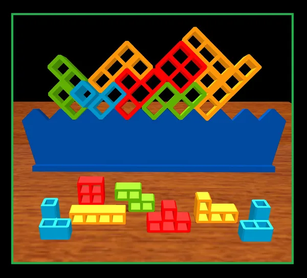 Jenga Tetris