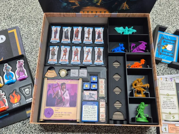 Horrified Greek Monsters Board Game Storage