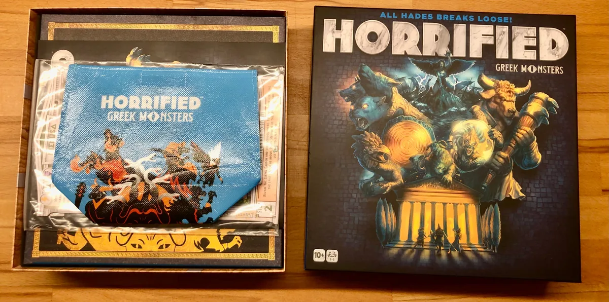 Horrified Greek Monsters Insert