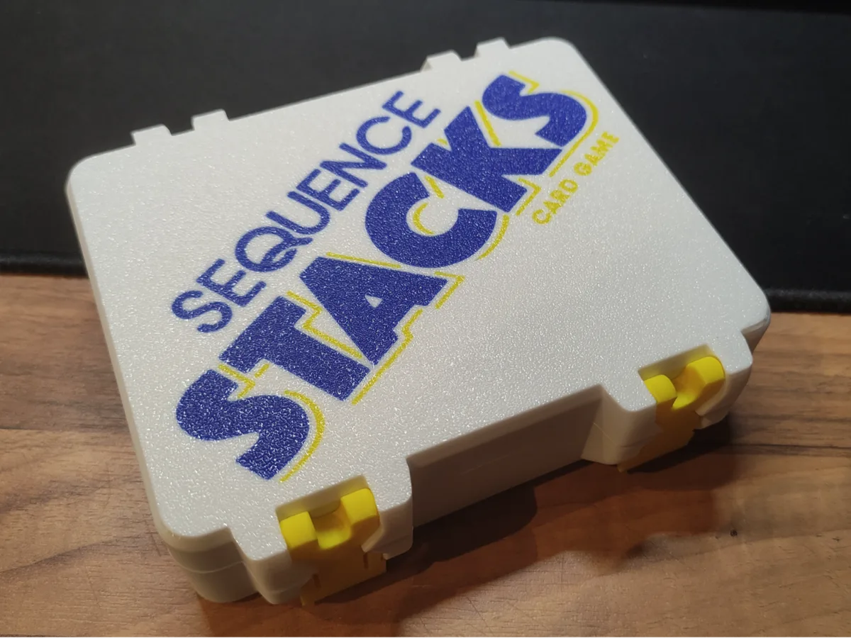 Sequence Stacks Card Game Box - SnapLock