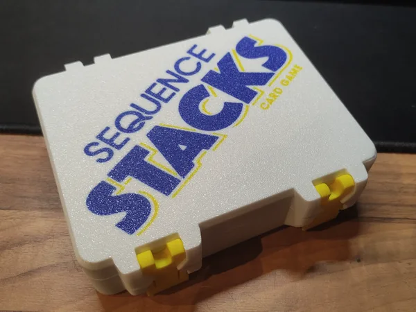 Sequence Stacks Card Game Box - SnapLock