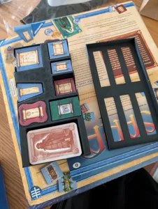 Asara board game organizer