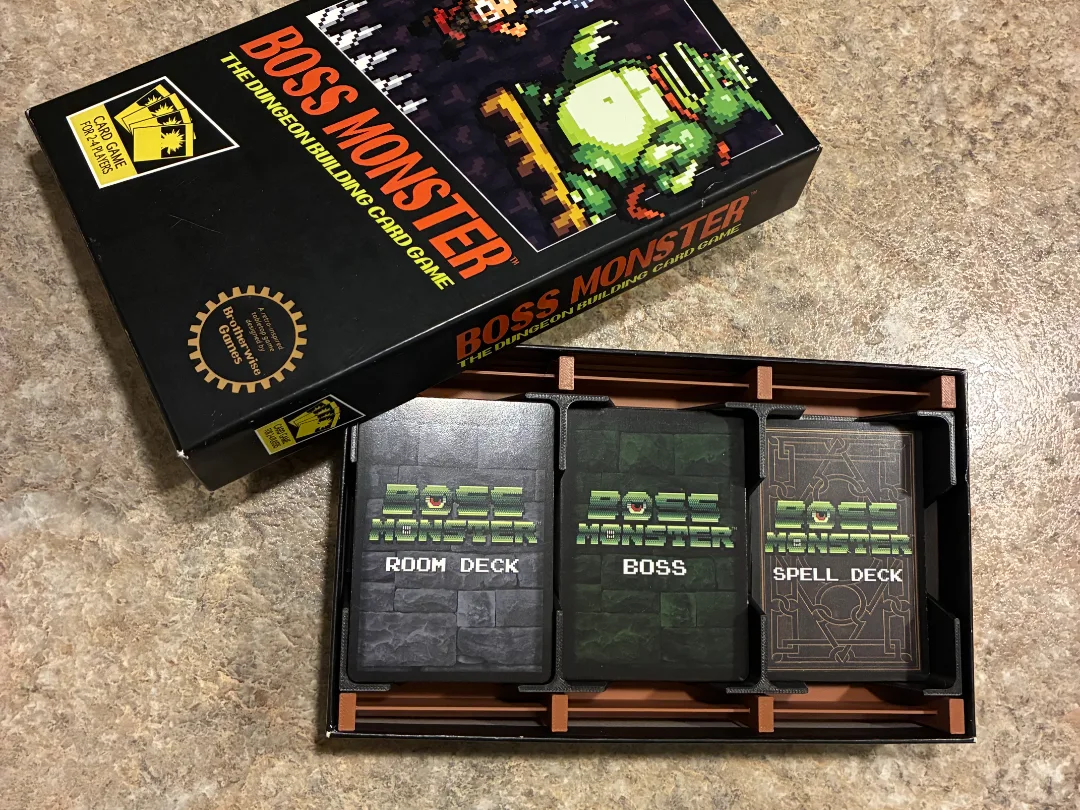 Original Boss Monster Card Holder/Organizer