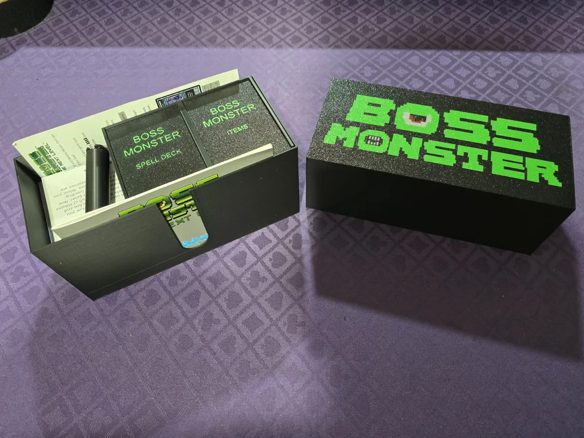 Boss monster box and insert with expansions