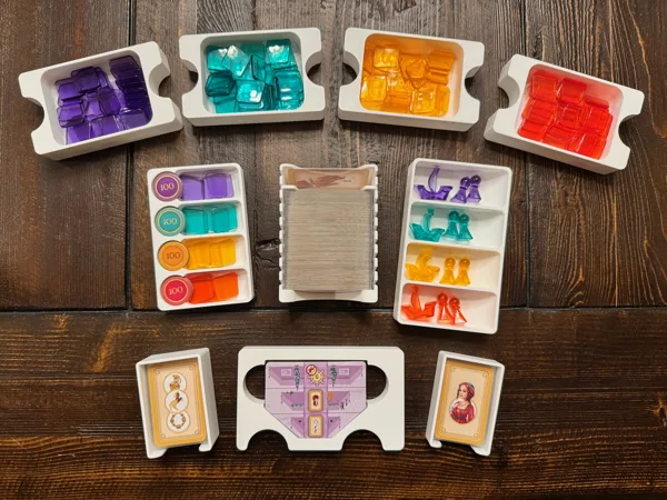 Mille Fiori with The Masterpieces Expansion Insert / Organizer