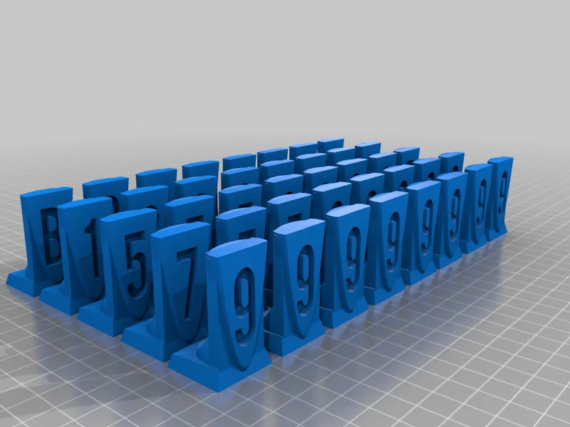 Game Pieces for Classic Stratego (European Ranking)