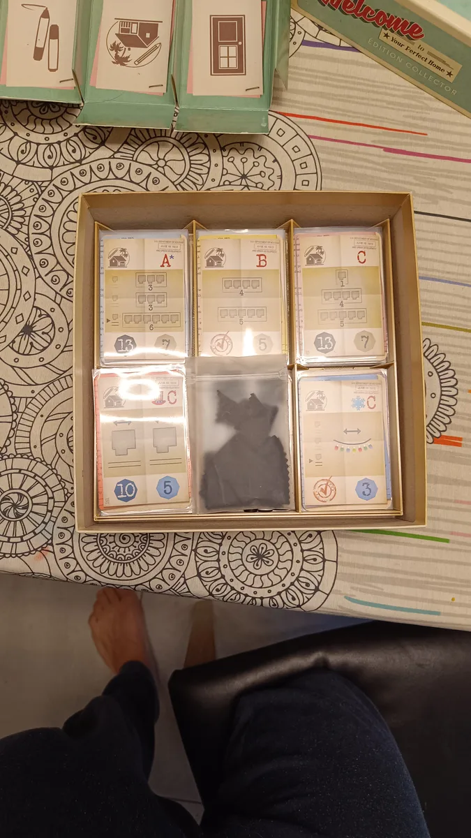 Welcome to your perfect home collector edition / to las Vegas  / to the moon - Organizer and cards dispenser