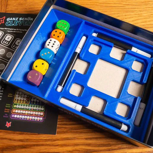 Ganz Schön Clever - Silver Tray And Box Insert - That's Pretty Clever!