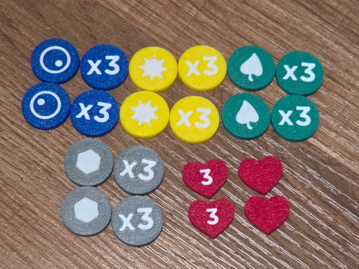 Moon Tokens ( Sinister Fish Games )