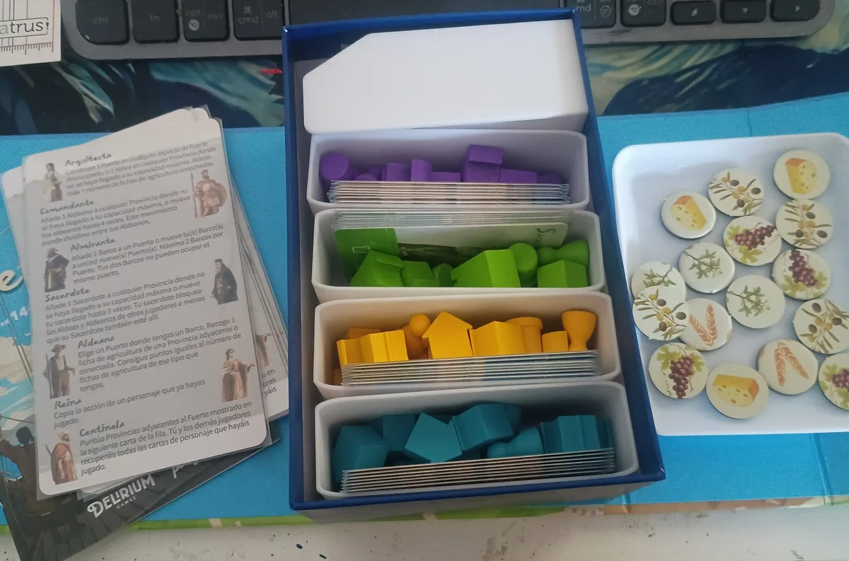 Sardegna Cerdeña Playte organizer insert