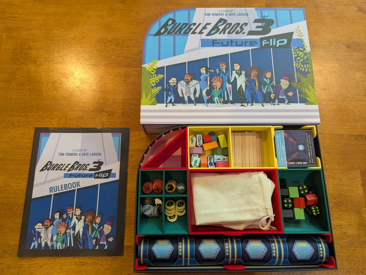 Burgle Bros. 3: Future Flip - Insert (sleeved cards)